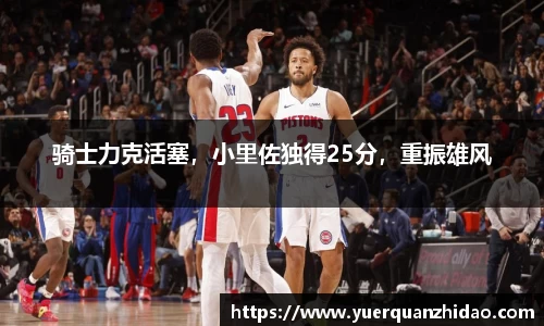 骑士力克活塞，小里佐独得25分，重振雄风