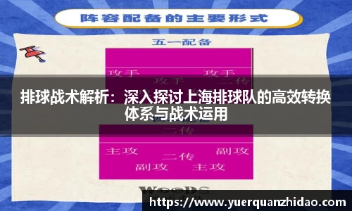 排球战术解析：深入探讨上海排球队的高效转换体系与战术运用